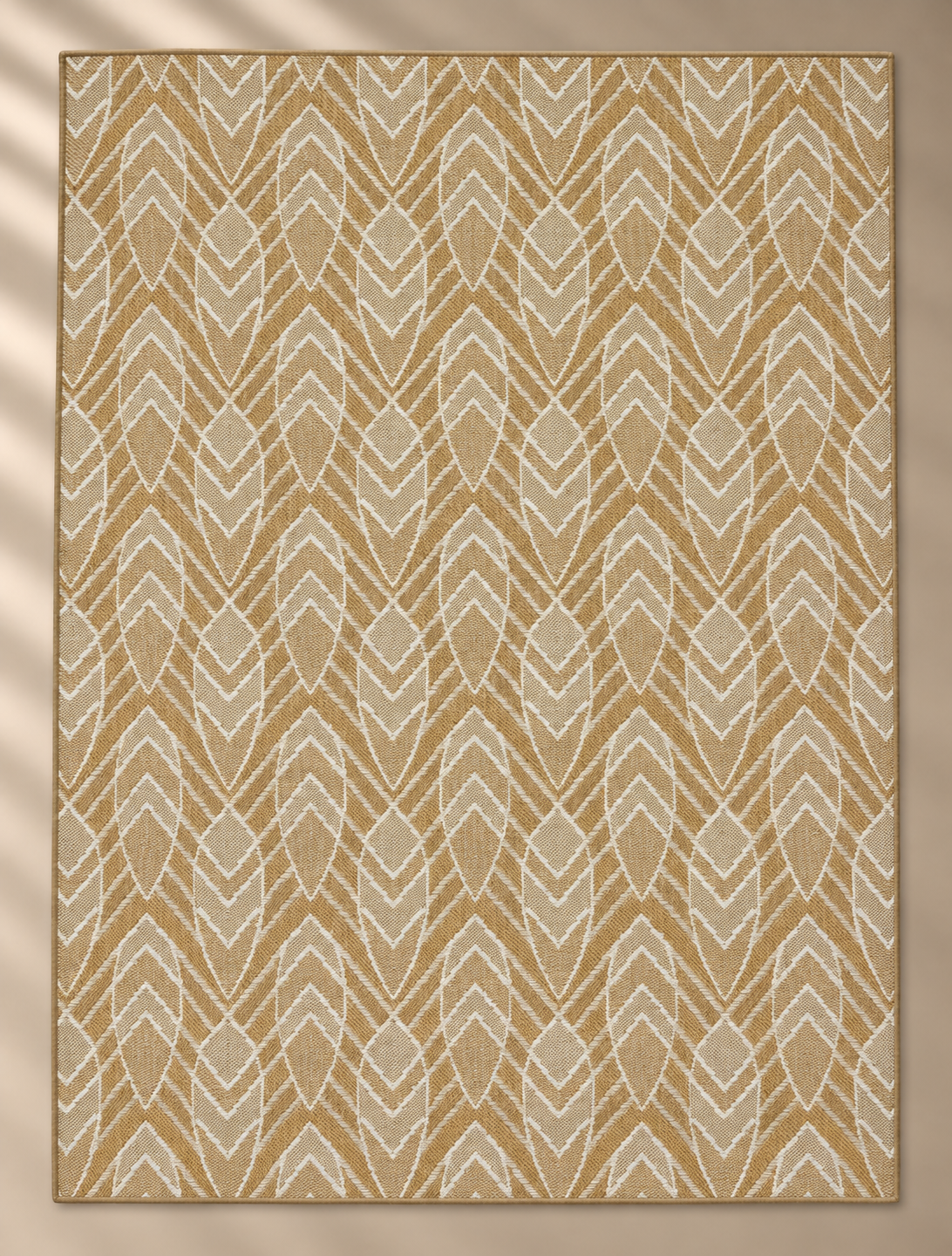 Indoor/Outdoor Rug Natural  - 160x230