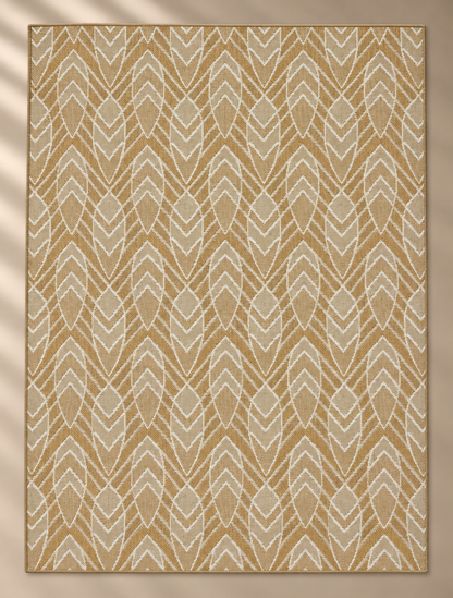 Indoor/Outdoor Rug Natural  - 160x230