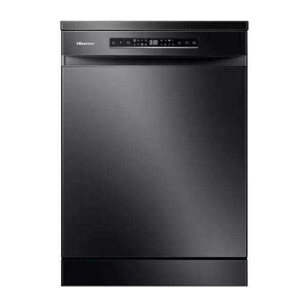 Hisense 15 place Dishwasher with LED Display - Black