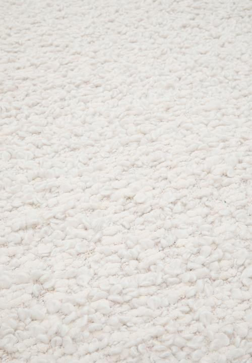 Handwoven Textured Rug Cream - 200x300