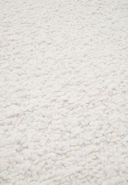 Handwoven Textured Rug Cream - 200x300