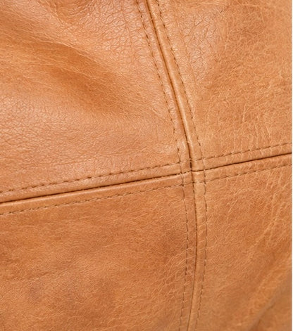 Genuine Leather Weekend Away Bag - Umvulo Dessert