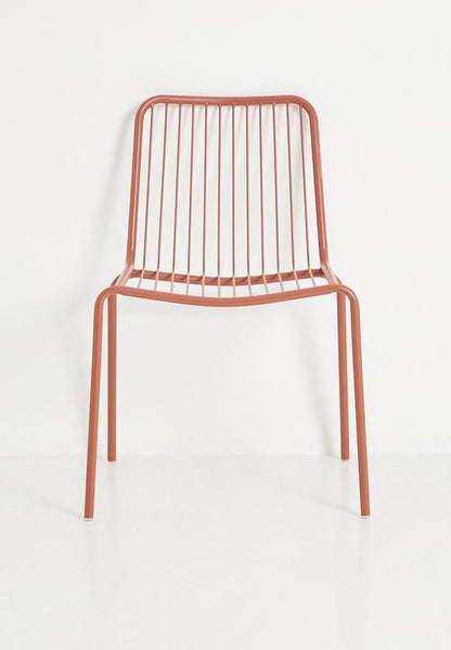 Noa Outdoor Dining Chair - Rust
