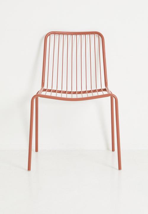 Noa Outdoor Dining Chair - Rust