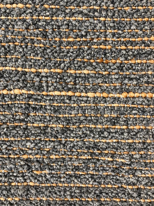 Handwoven Jute & Wool Round Rug - 200cm Diameter