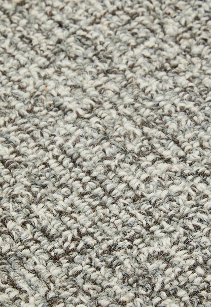 Monaco Wool & Cotton Blend Rug Grey Mar - 200 x 300