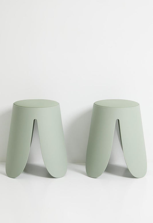 Musa Stackable Chair set of 2 - Sage