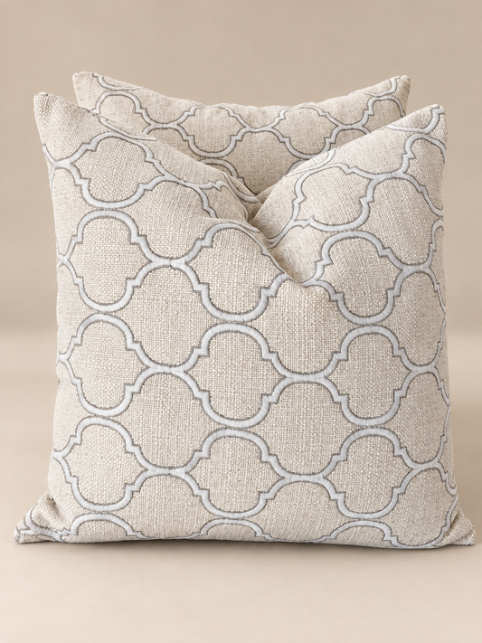 Arabelle Embroidered Scatter Cushion Covers - 60x60