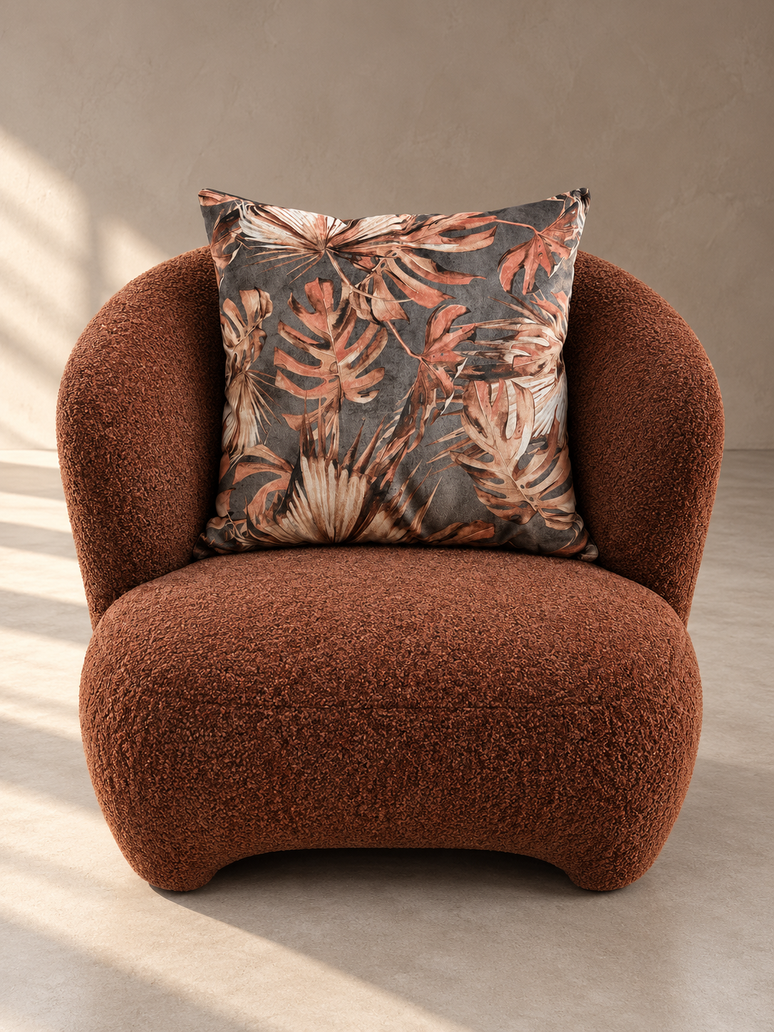 Rust Occasional Chair