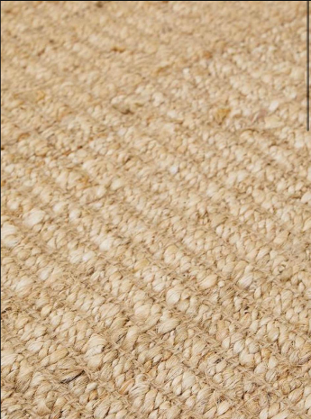 Ribby Jute Rug Natural - 200x300