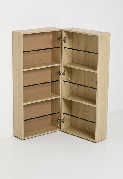smart shoe cabinet - natural