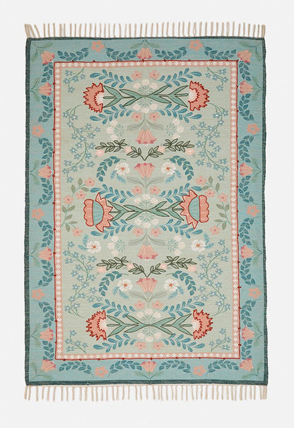 Sophie Cotton Blend Printed Rug – Multi