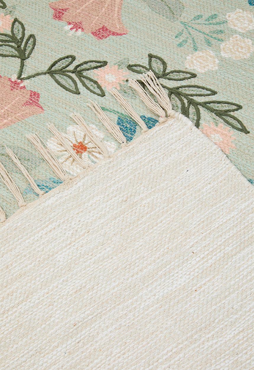 Sophie Cotton Blend Printed Rug – Multi