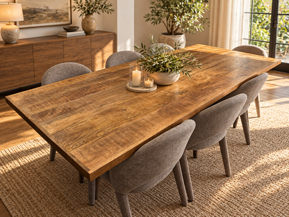 Wooden 8 Seater Dining Table