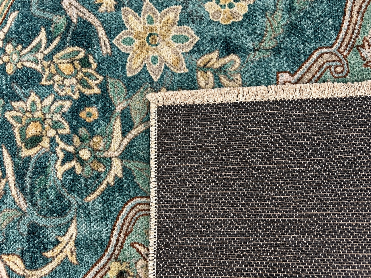 Teal Persian Rug - 160x230