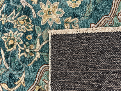 Teal Persian Rug - 160x230