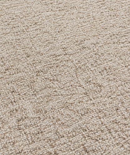 Wool & Cotton Blend Rug Natural - 300x400