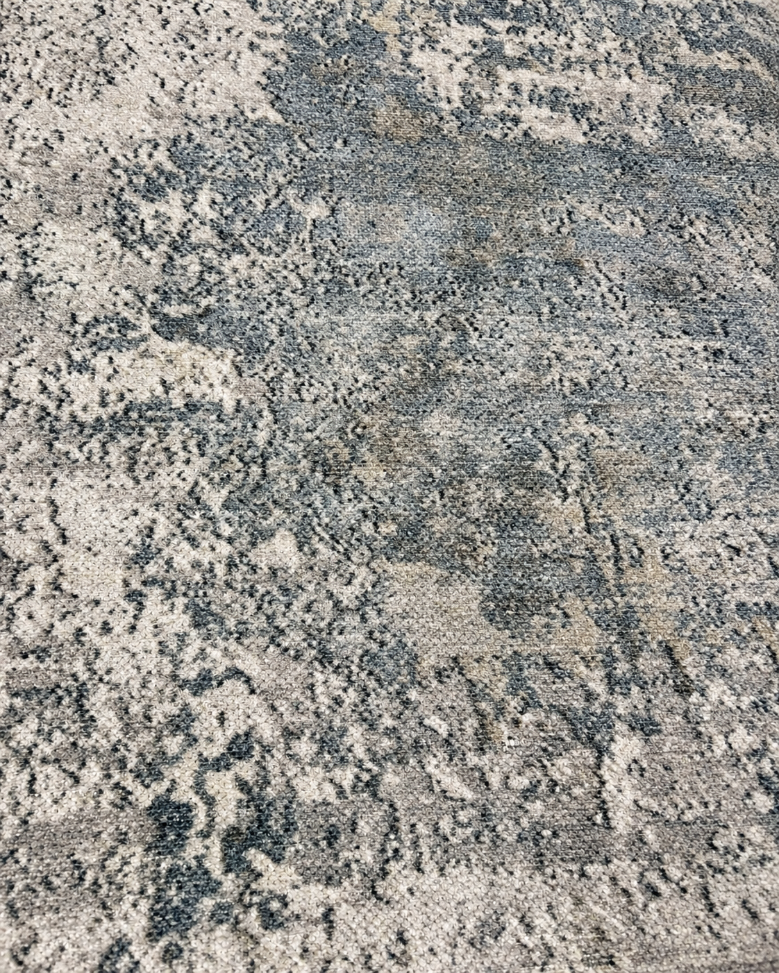 Grey Wash Printed Rug - 200x300