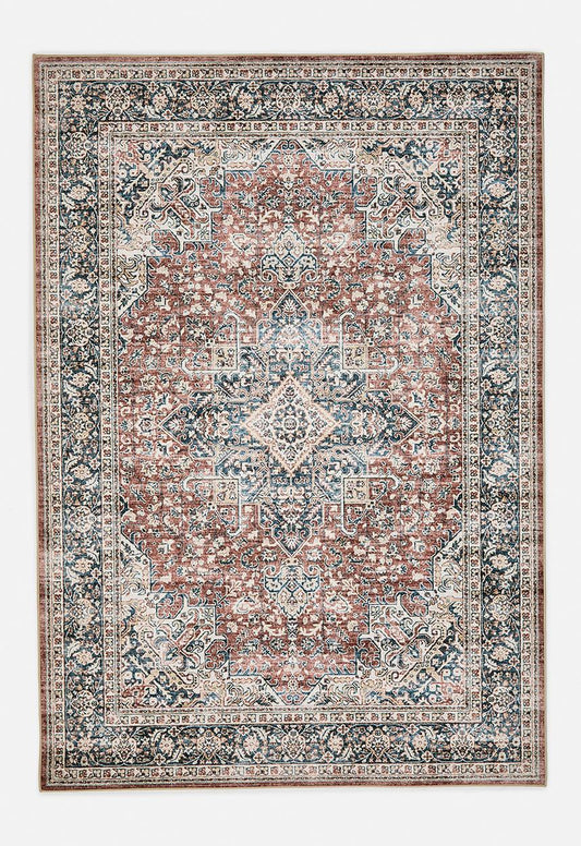 Tova Antique Rug – Rust