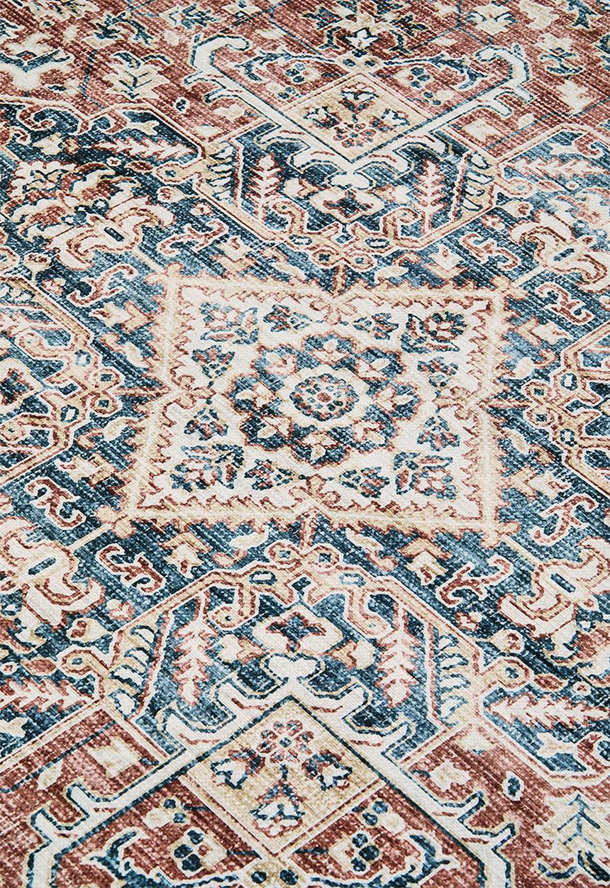 Tova Antique Rug – Rust