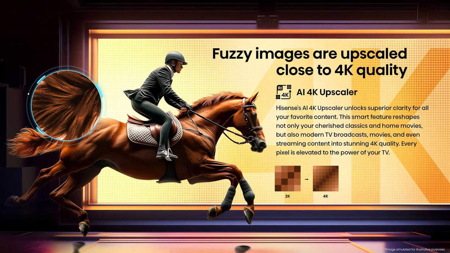 Hisense 75 A6Q 4K UHD Smart TV with HDR Dolby Digital