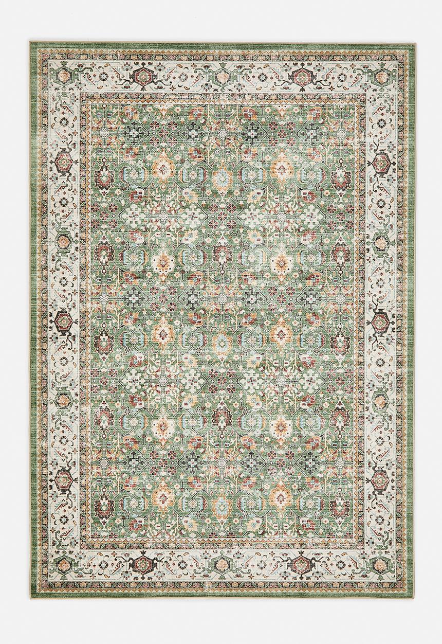 Vespra Floral Rug Sage - 160 x 230