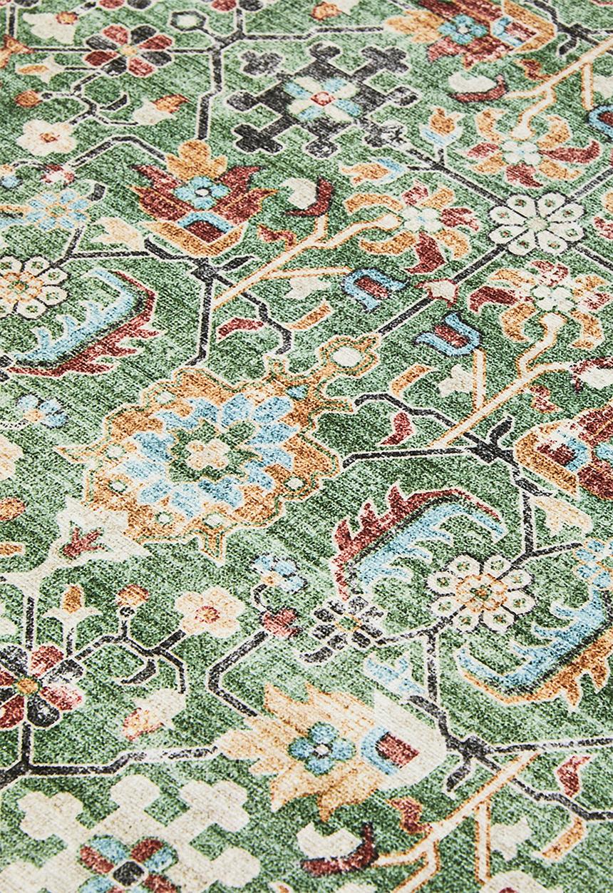 Vespra Floral Rug Sage - 200 x 300