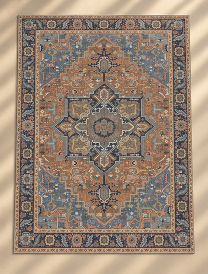 Vintage Antique Rug Rust - 160x230