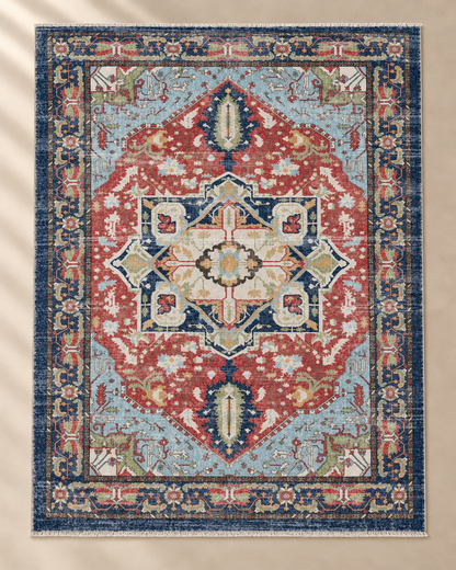 Printed Rug Antique Multi - 160x230