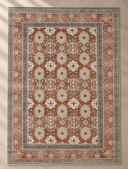 Antique Wool Blend Rug Dusty Pink - 160x230