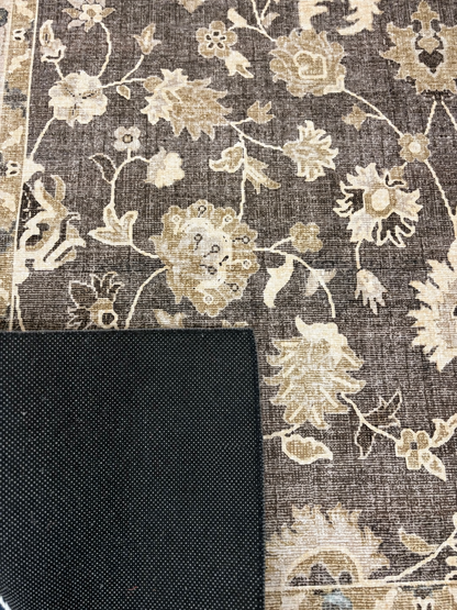 Floral Rug Taupe - 160x230