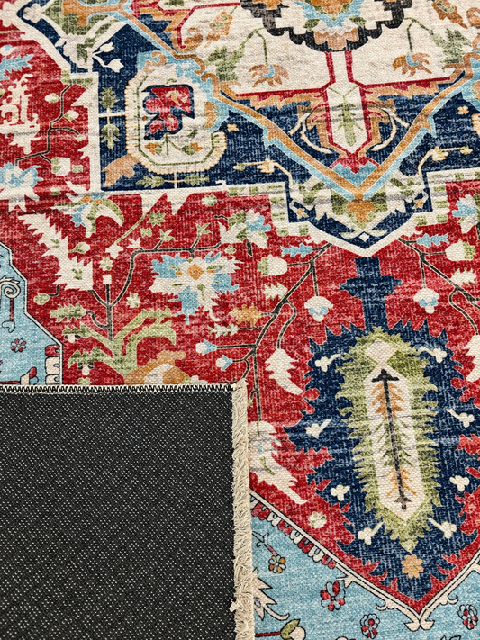 Printed Rug Antique Multi - 160x230