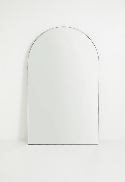 Wide Arch Full Length Mirror –  Black