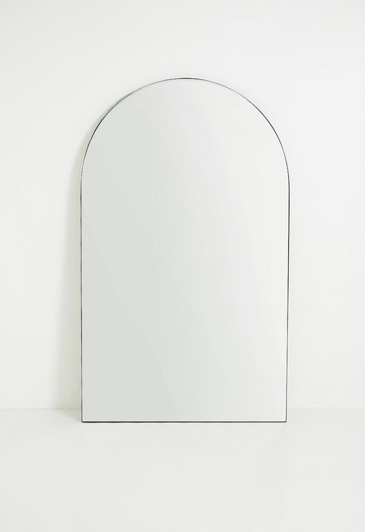 Wide Arch Full Length Mirror –  Black