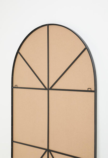 Wide Arch Full Length Mirror –  Black