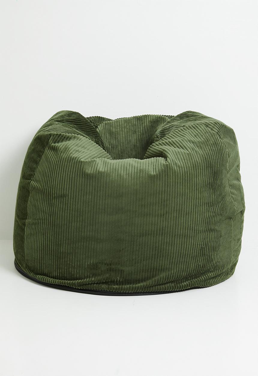 Bella large bean bag - olive