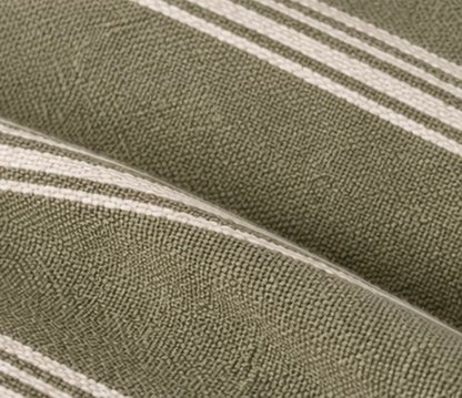 Sage Stripe Scatter Cushion Cover - 60x60