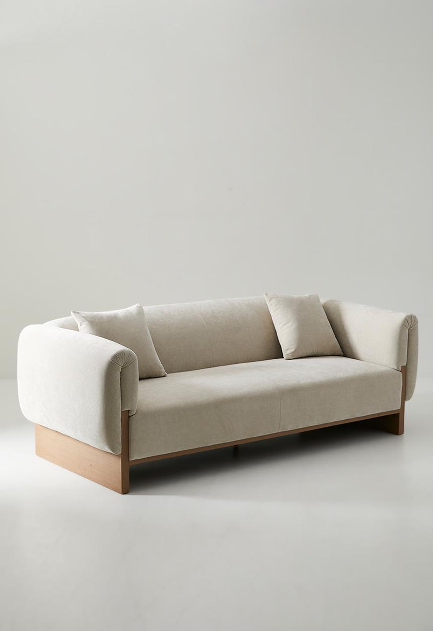 Noah 3 Seater - Natural