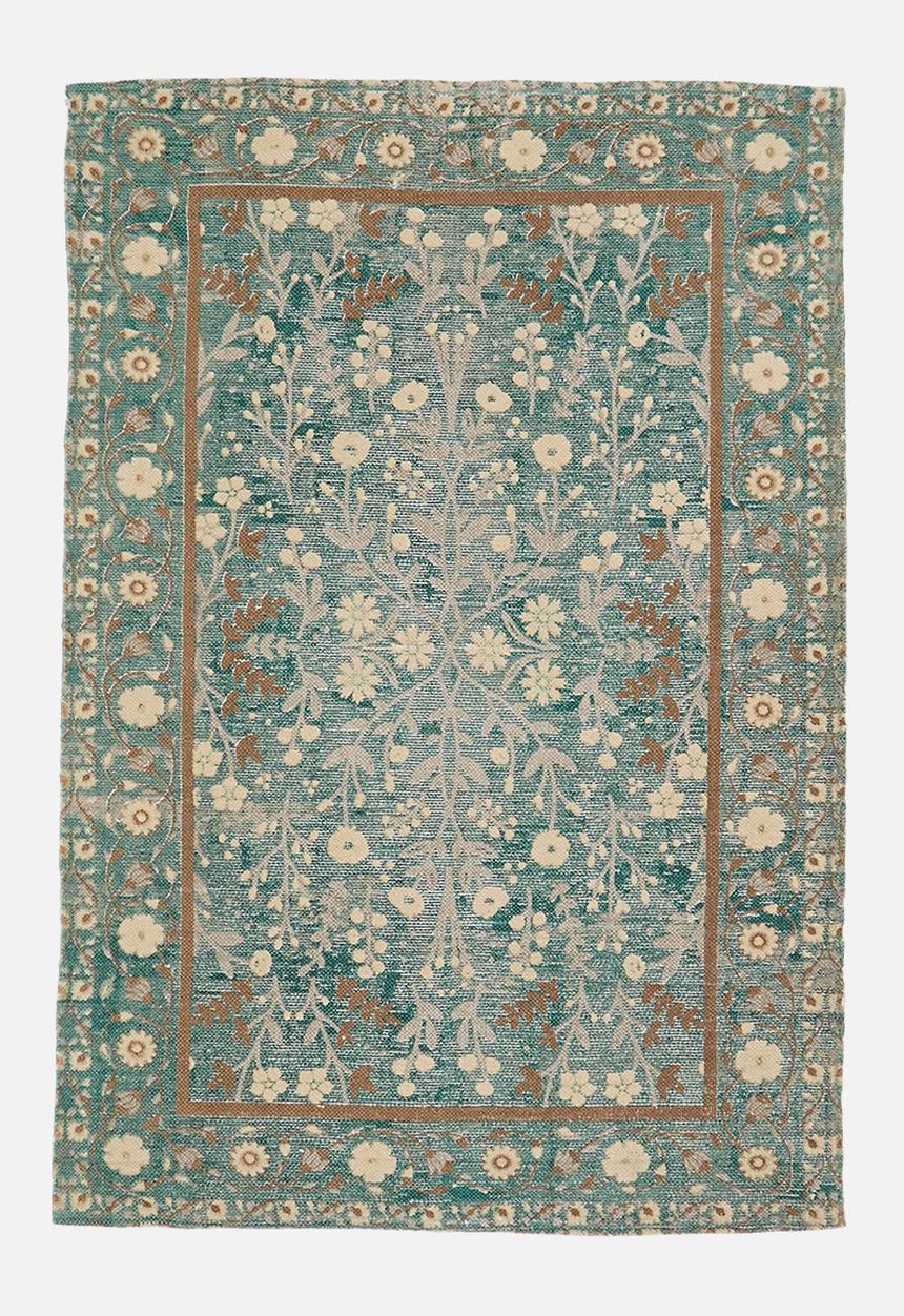 Floral Printed rug Fatique - 120 x 180