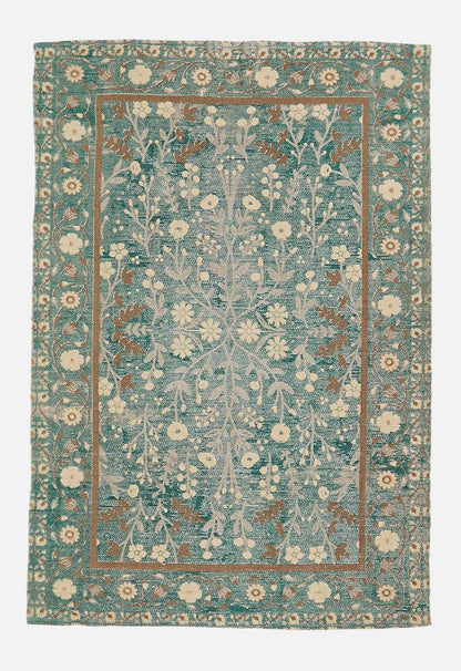 Floral Printed rug Fatique - 120 x 180