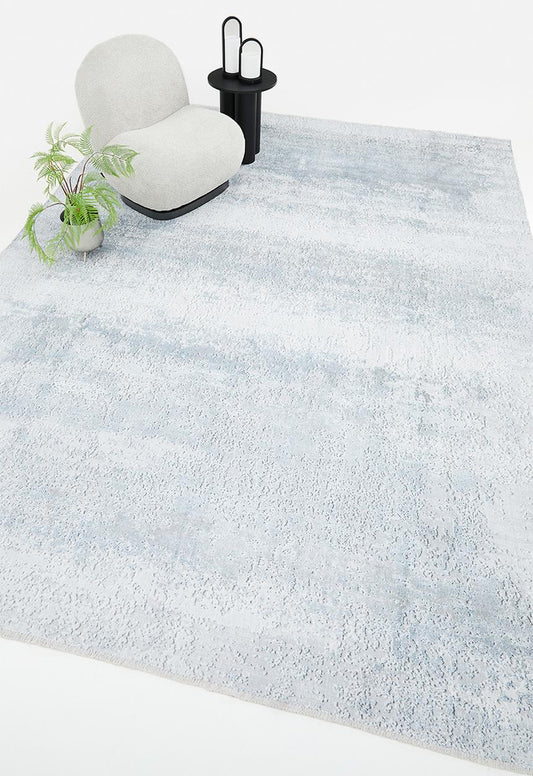 Eve printed rug - Grey Washed - 160 x 230