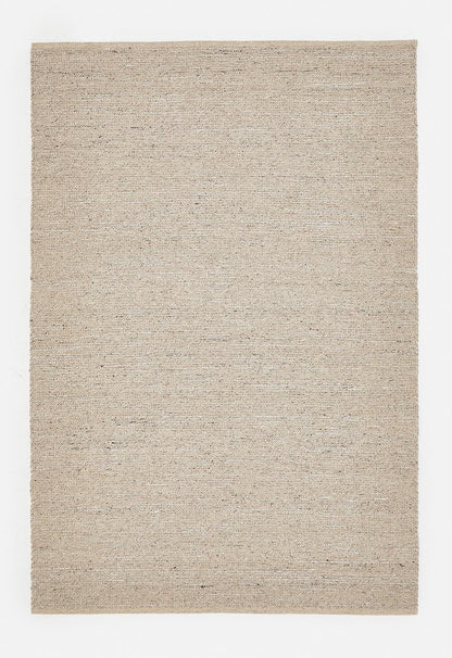 Handwoven Wool Pet Rug - Light Brown - 200 x 300