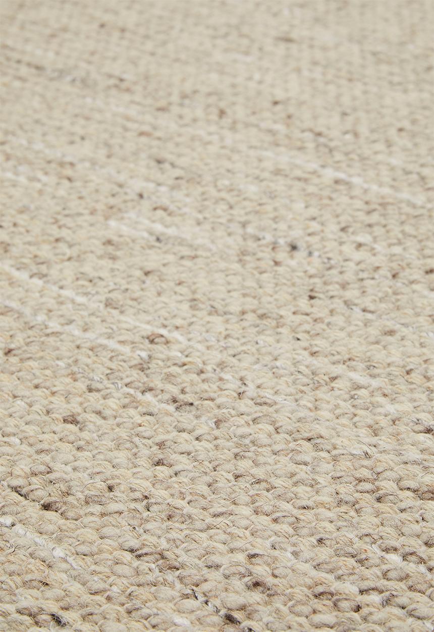 Handwoven Wool Pet Rug - Light Brown - 200 x 300