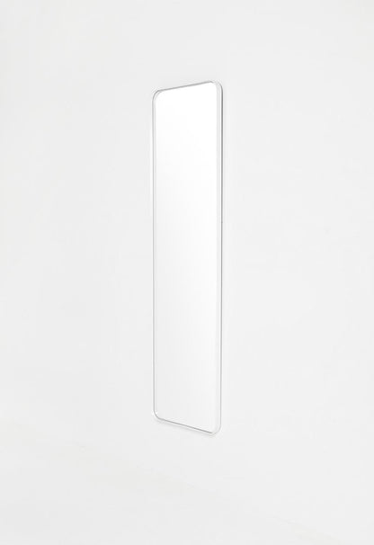 Aluminum Framed Full Length Mirror - White