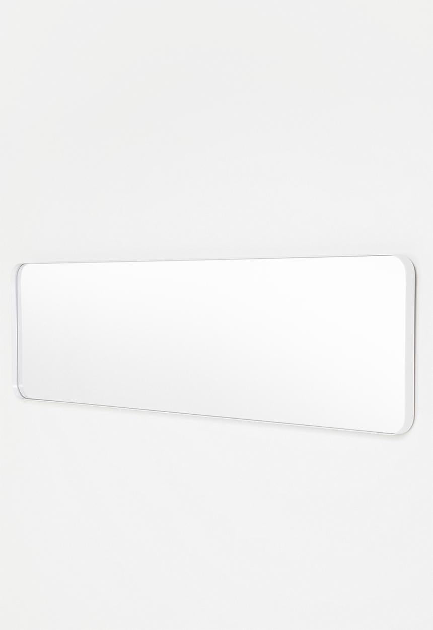 Aluminum Framed Full Length Mirror - White