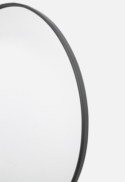 Iron round mirror - large 70cm dia