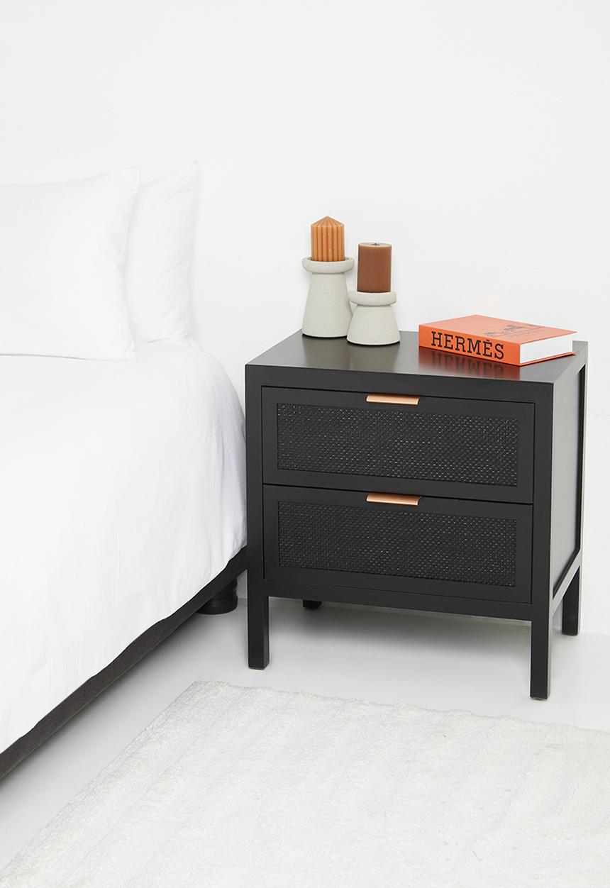 Nablus Rattan Bedside Table