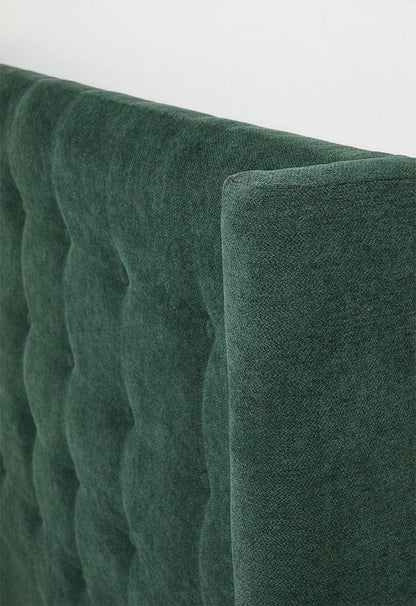 Billy Button Headboard - Green - Queen