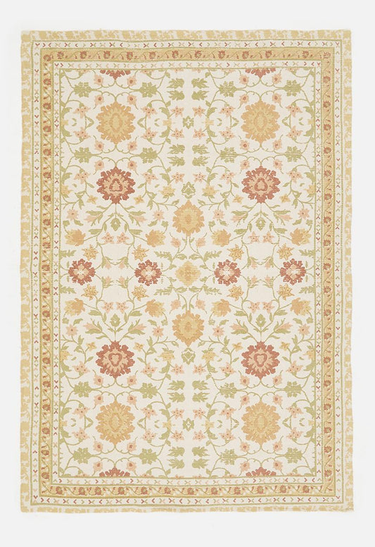 Autumn Floral Cotton Rug Multi - 160 x 230