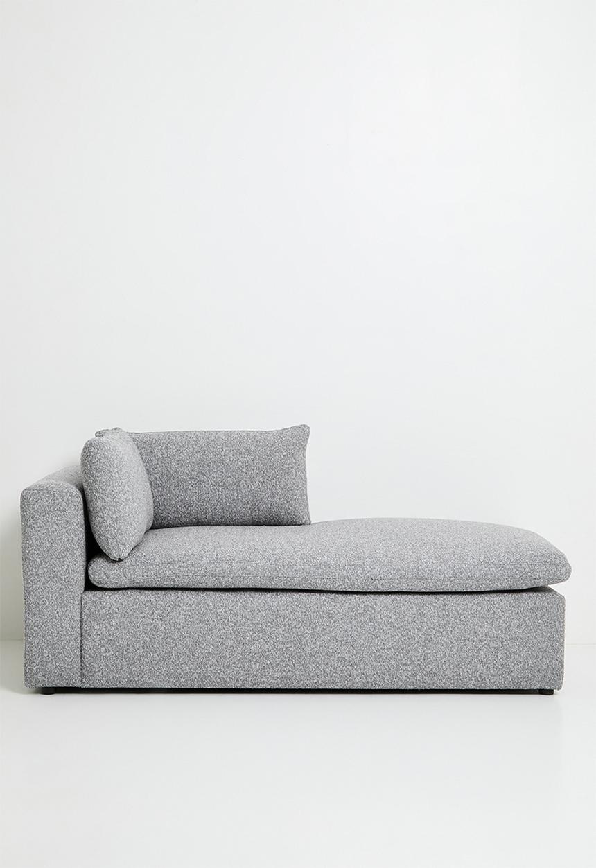 Halo chaise - grey